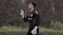 Aksi Nadeo Argawinata saat memperkuat Persija Jakarta dalam laga uji coba melawan Chiangrai United di Thailand, Sabtu (22/8/2026). (Dok. Persija)