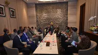 Sejumlah pengusaha ternama Maroko mengunjungi Indonesia dalam rangka  Trade Expo Indonesia ke-32. (Dokumentasi Kedutaan Maroko)