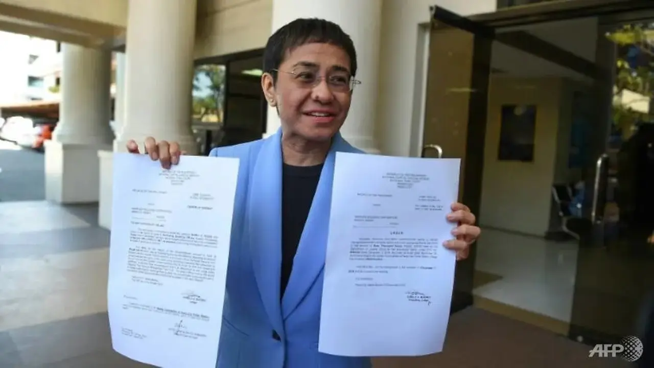 Wartawan terkemuka Filipina Maria Ressa mengatakan dia bisa dipenjara hingga tujuh tahun atas aksinya mengkritik Duterte.