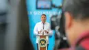 Kepala Badan Gizi Nasional (BGN) Sudaryono  saat jumpa pers  di Kantor BGN, Jakarta, Senin (27/07/2026). (KLY/ Arie Basuki)