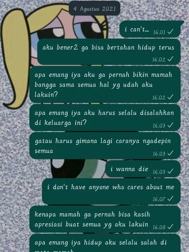 6 Chat ke Diri Sendiri di WhatsApp Ini Bikin Senyum-senyum