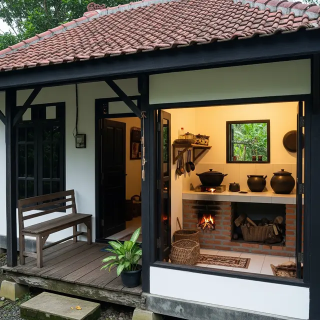 9 Model Dapur Tungku Kayu Bakar, Perpaduan Tradisi dan Modernitas