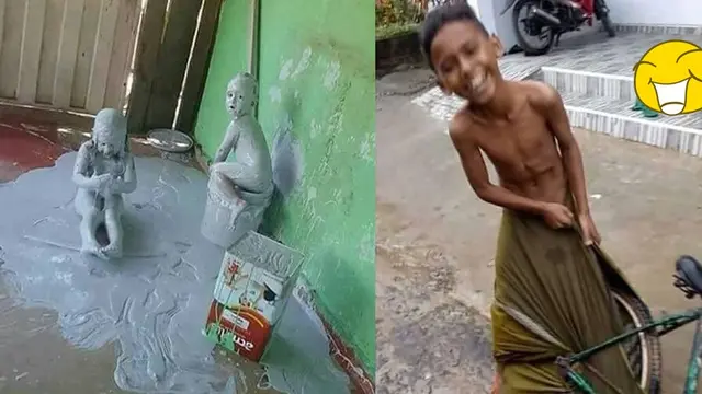 Potret Bahagianya Bocah Saat Main, Bikin Ngakak Sambil Nostalgia
