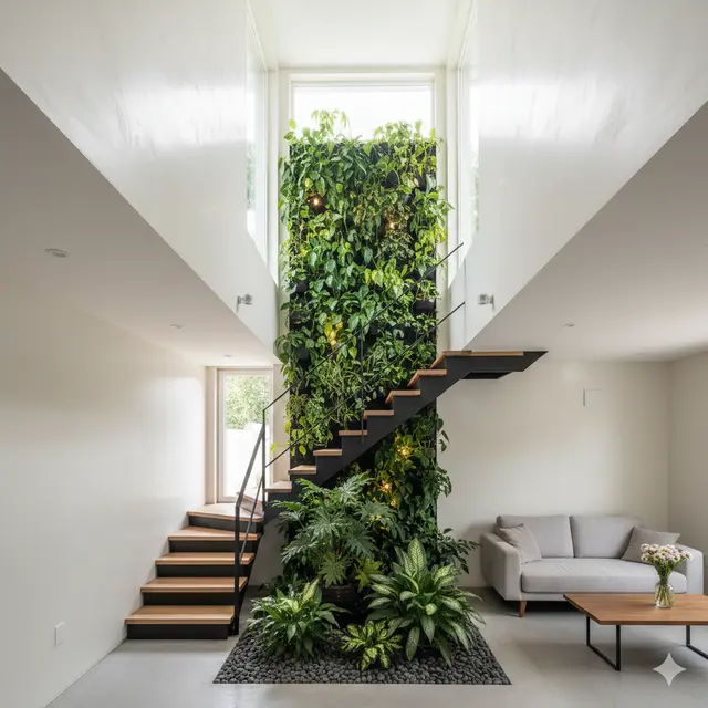 Model Rumah Mungil dengan Void Vertikal