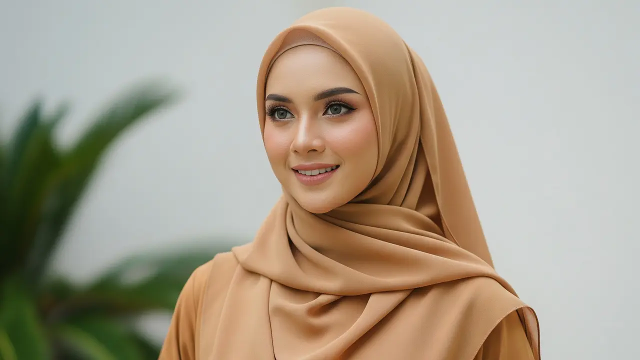 Gamis Syar’i agar Wajah Terlihat Lebih Cerah dan Manis
