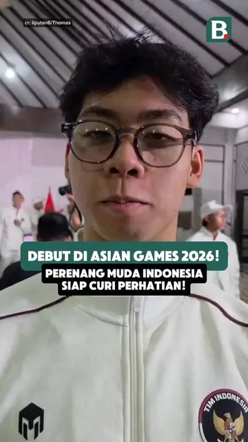 Debut di Asian Games 2026, perenang muda Indonesia ini siap curi perhatian