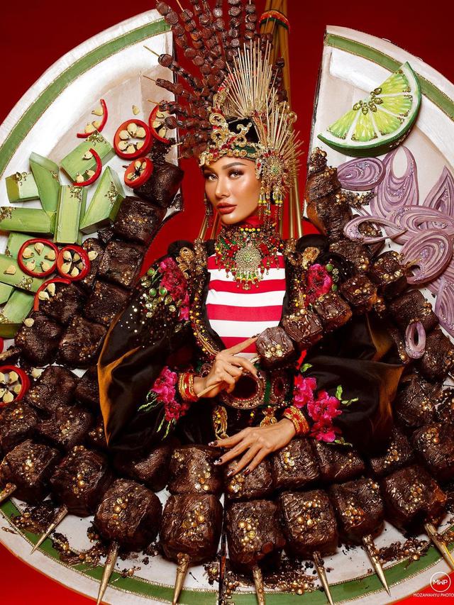 6 Petret Aurra Kharishma bertema Edacious of Chicken Satay, Wakili Budaya Indonesia