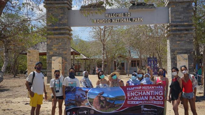 Aktivitas rombongan FAMTrip Labuan Bajo Flores yang menjadi program Badan Otoritas Pariwisata BOP dalam menggencarkan promosi wisata di Labuan Bajo. (Istimewa)