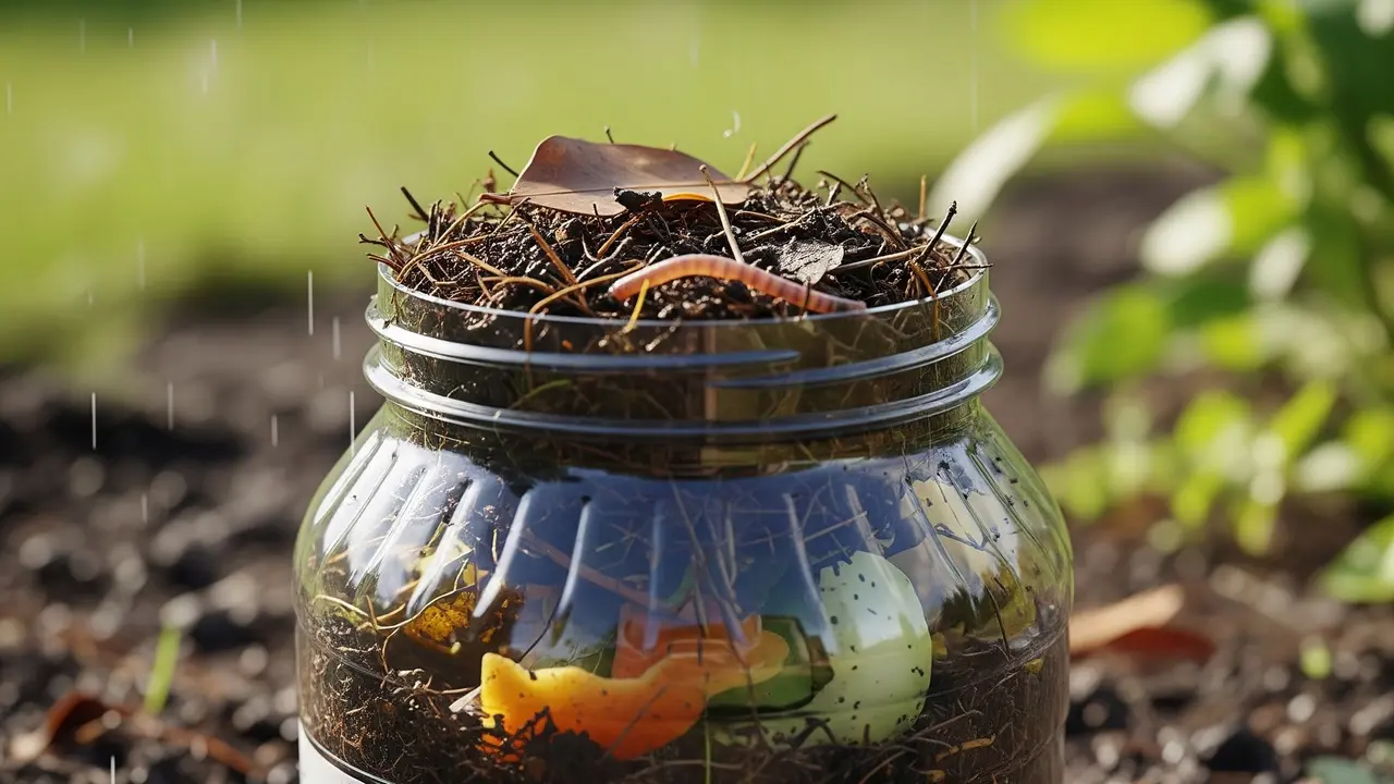 Biopori dari Toples Plastik Bekas (Image by Gemini AI)