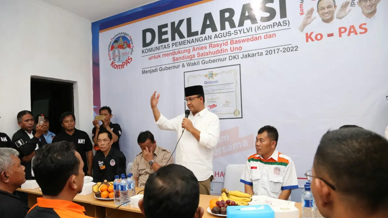 KomPAS menyerahkan suaranya kepada pasangan Anies - Sandiaga.