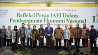 Menteri Koordinator Bidang Perekonomian Airlangga Hartarto dalam Sarasehan Ekonom Islam Indonesia yang diselenggarakan oleh Ikatan Ahli Ekonomi Islam Indonesia (IAEI) di Jakarta, Kamis (15/5/2025), menegaskan bahwa penguatan sektor halal merupakan salah satu pilar utama pembangunan ekonomi nasional. (Dok. Kemenko Perekonomian)