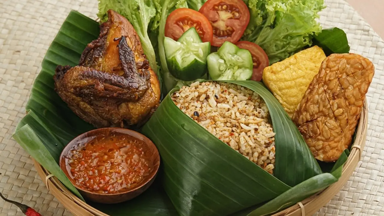 tutug oncom nasi beras merah