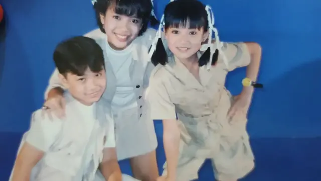 [Fimela] Leony dan Trio Kwek Kwek