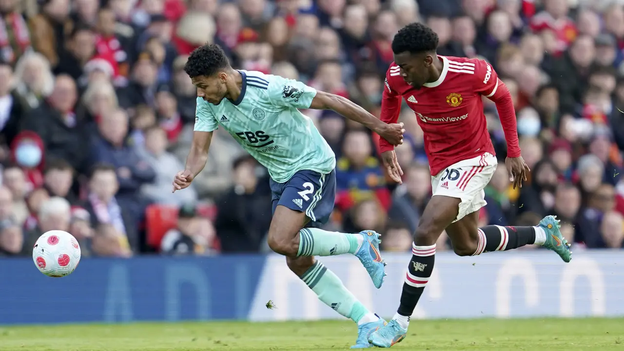 Foto: Dua Menit Dua Gol, Manchester United Bermain Imbang Lawan Leicester City