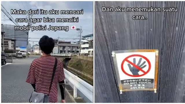 Miliki Impian Naik Mobil Polisi Jepang, Aksi Pria Ini Bikin Geleng Kepala