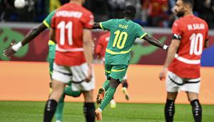 Sadio Mane menjadi pahlawan kemenangan Senegal setelah mencetak gol ke gawang Mesir pada semifinal Piala Afrika 2025, Kamis (15/1/2026) dini hari WIB. (SEBASTIEN BOZON / AFP)
