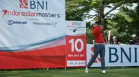 Juara BNI Indonesian Masters tahun lalu, Poom Saksansin terbilang kurang beruntung hingga putaran 3 ajang yang digelar di Royale Jakarta Golf Club