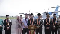 Sejarah Baru Jember! Gus Fawait Launching Rute Penerbangan Jember–Jakarta
