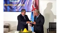Akhiri Lawatan di Fiji, SBY Bertolak ke Jakarta