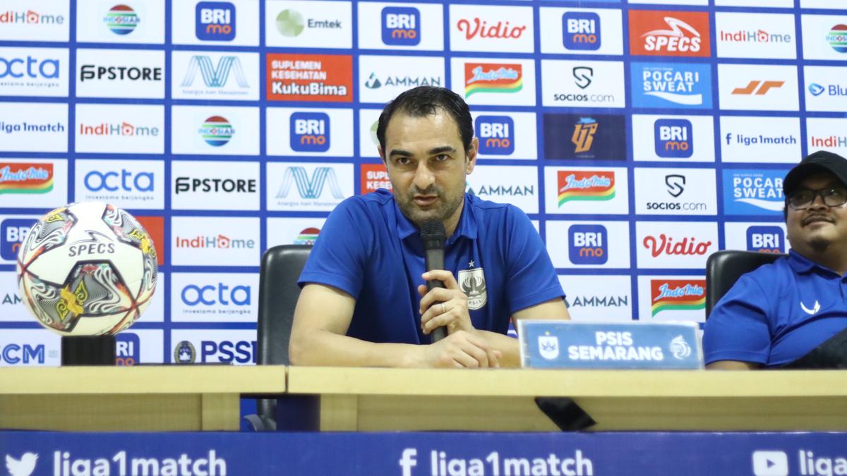 BRI Liga 1: PSIS Sedang Kesulitan, Gilbert Agius Akui Ukir Pencapaian Terbaik pada Dua Laga Terakhir