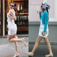 Lihat di sini beberapa potret gaya unik nyeleneh Jennie BLACKPINK pakai mini dress.