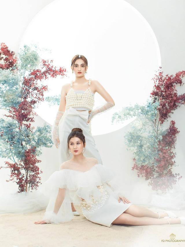 Zoe Abbas Jackson dan Laura Abbas Jackson jalani pemotretan (Foto: Instagram @fdphotography90)