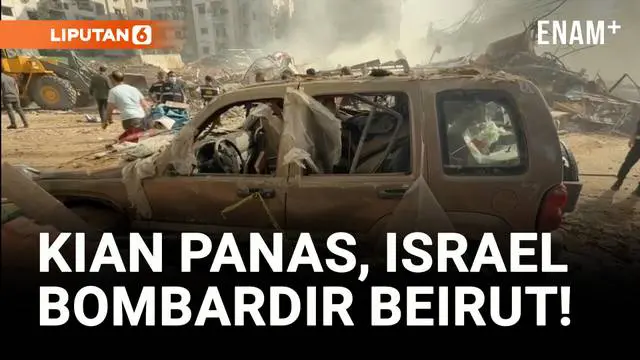 Israel melancarkan serangan udara ke Beirut, ibu kota Lebanon, Jumat (28/3). Ini adalah serangan pertama sejak gencatan senjata dengan Hezbollah pada November lalu.