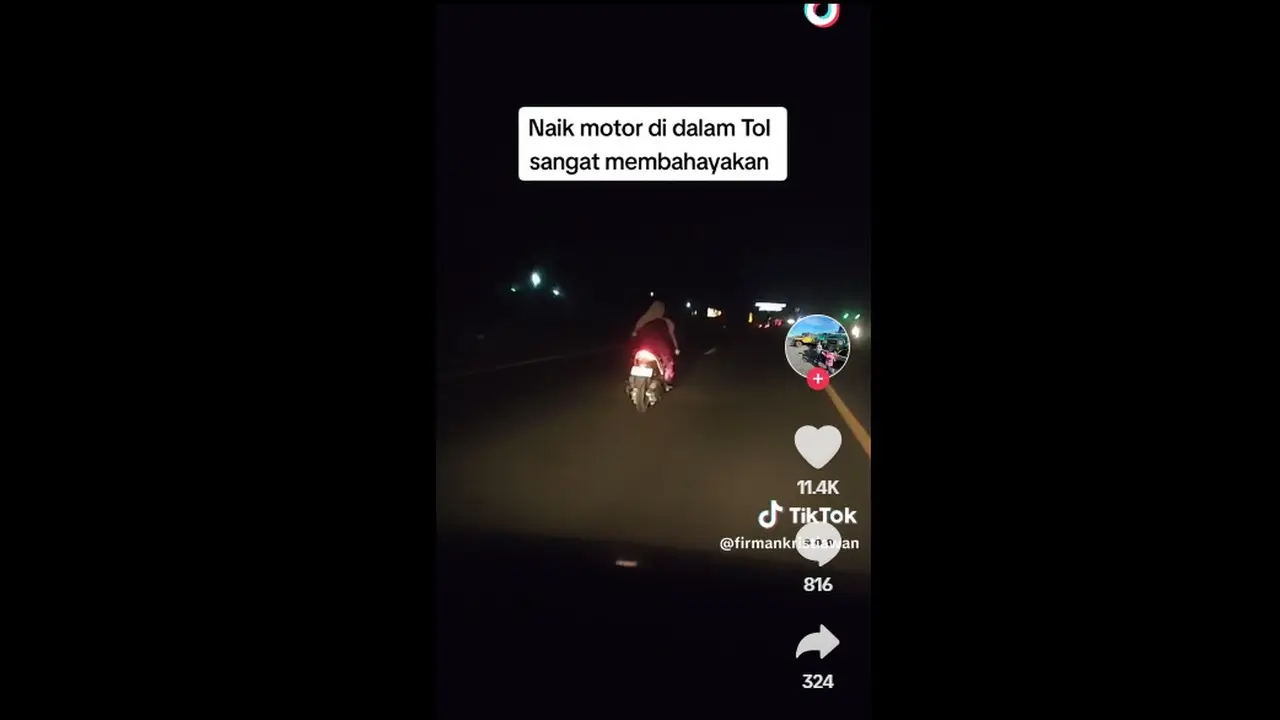 Masih Saja Terjadi, Ibu-Ibu Nekat Kebut-kebutan di Jalan Tol