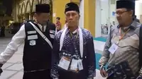 Abdurrohman (67) menunggu selama 13 tahun untuk bisa berangkat haji ke Tanah Suci Mekah. (Dian Kurniawan/Liputan6.com)