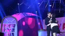 Aksi Aliando Syarief dan Prilly Latuconsina di atas panggung (Galih W Satria/Bintang.com)