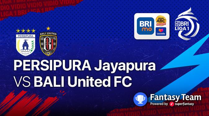 BRI Liga 1 : Bali United vs Persipura Jayapura