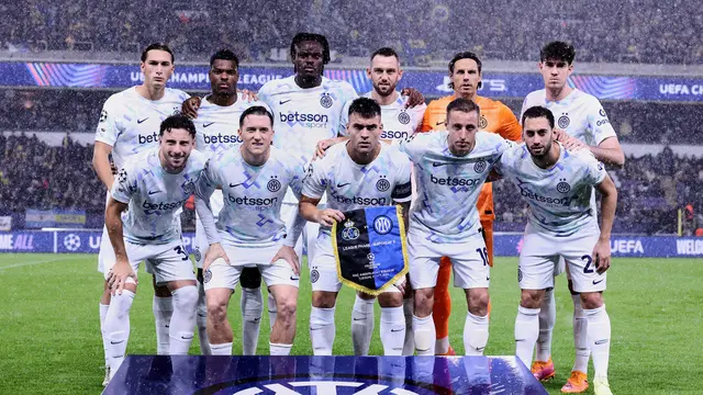 Starting XI Inter Milan vs Union St. Gilloise