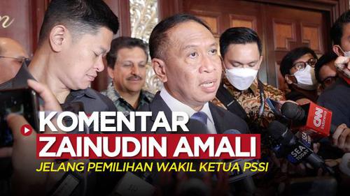 VIDEO: Komentar Menpora Zainudin Amali Jelang Pemilihan Wakil Ketua PSSI