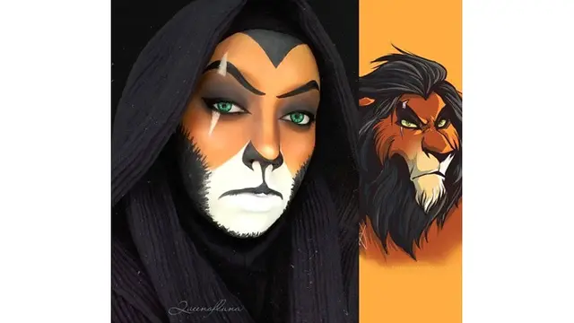 Unik, 7 Makeup Cosplay dengan Hijab Ini Mirip Karakter dalam Film