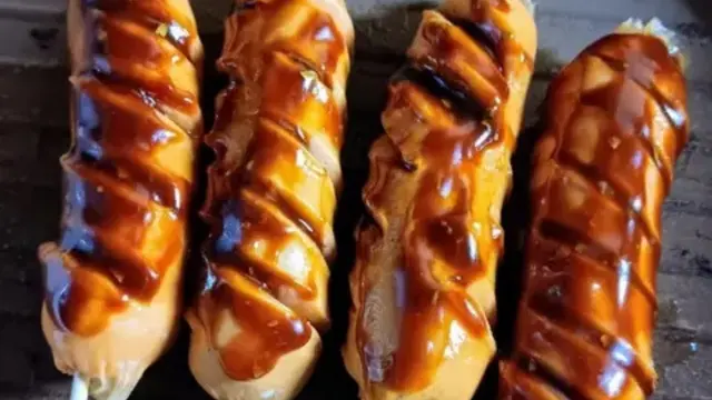 Resep bumbu oles barbeque sosis bakar. (dok. Cookpad @jumaila)