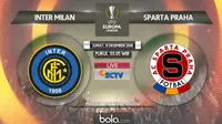 Liga Europa_Inter Milan Vs Sparta Praha (Bola.com/Adreanus Titus)