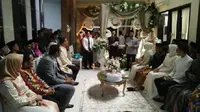 Anak Bupati Maros Nur Indah Lestari menggelar acara lamaran dalam tiga bahasa saat dilamar kekasihnya yang berkewarganegaraan Mesir. (dok. istimewa)