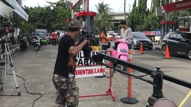 Ammar Zoni dan Ranty Maria di sinetron Anak Langit (Instagram/ @akbar_bhakti)