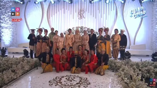 8 Momen Resepsi Pernikahan Ridho DA dan Syifa, Meriah Usung Konsep Internasional