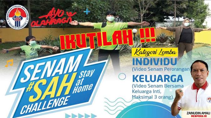 Menpora Gelar Lomba Berhadiah Agar Masyarakat Tetap Berolahraga saat Pandemi Corona Covid-19