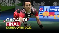Berita video Jonatan Christie dikalahkan pebulutangkis China, Weng Hong Yang di Final Korea Open 2022
