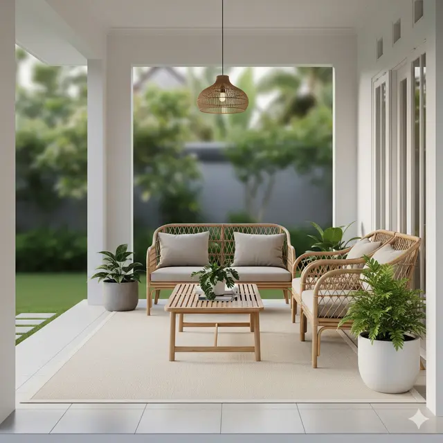 Model Teras Depan Rumah yang Bikin Instagramable Populer 2025. Gemini