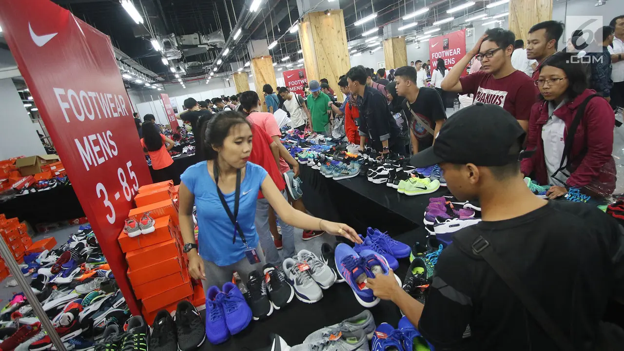 Kehebohan Bazar Nike di Mal Grand Indonesia