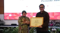 Menteri Sosial, Tri Rismaharini pada Graduasi KPM PENA Periode Juni 2024 yang diadakan di Gedung Aneka Bhakti kemensos, Kamis (15/8/2024). (Foto: Istimewa)