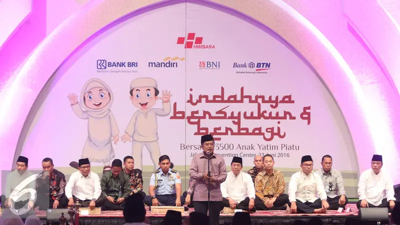 20160623- Wapres JK Buka Puasa Bareng Ribuan Anak Yatim-Jakarta- Immanuel Antonius