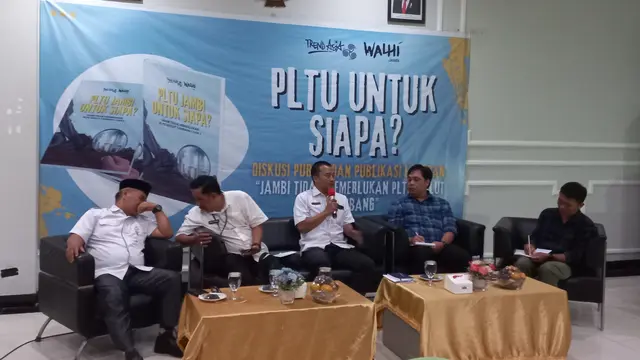 Diskusi publik dan rilis laporan PLTU Jambi