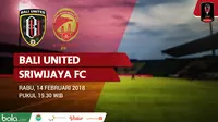 Bali United Vs Sriwijaya FC (Bola.com/Adreanus Titus)