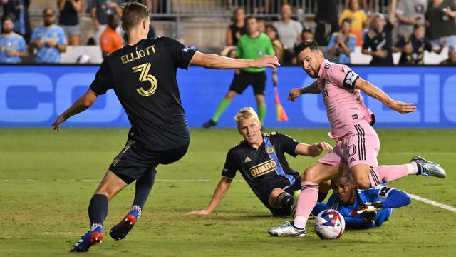 Foto: Tiada Laga Inter Miami Tanpa Gol dari Lionel Messi, La Pulga dan Kolega Sukses Melaju ke Final Piala Liga