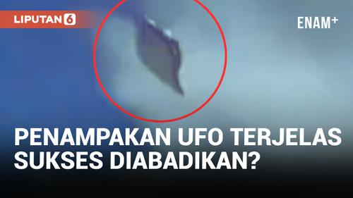 VIDEO: Pilot Rekam Penampakan UFO Saat Terbangkan Pesawat