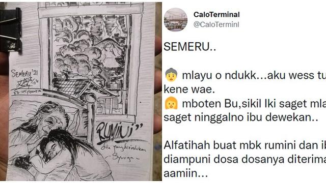 4 Kisah Haru Erupsi Gunung Semeru, Ramai Doa dari Warganet